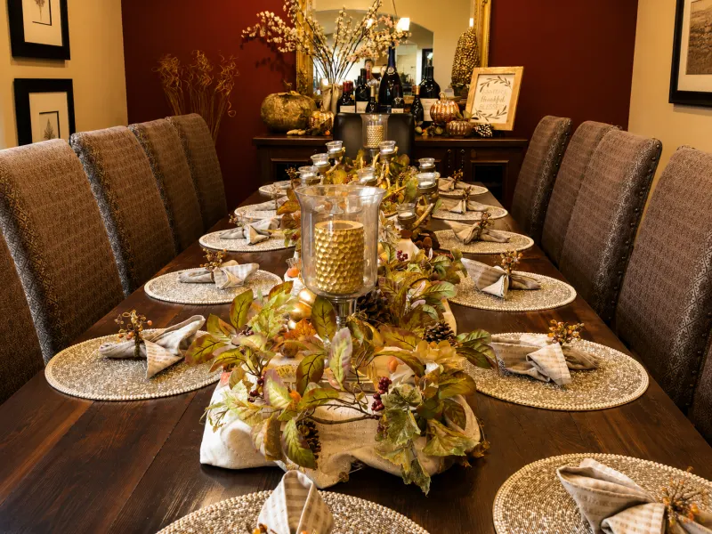 Before cleaning: Dining Room