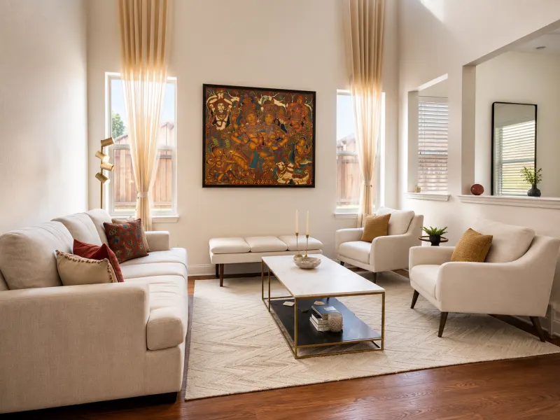 After cleaning: Great Room