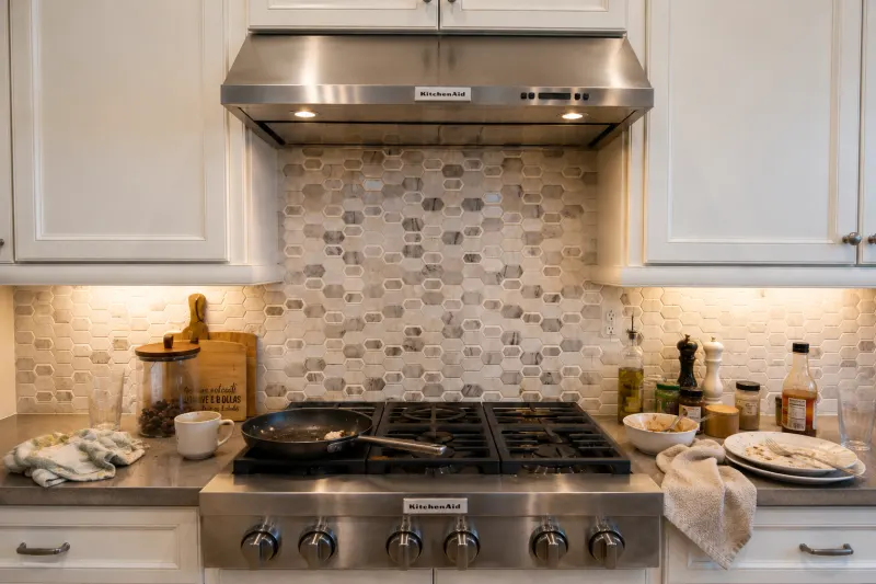 Before cleaning: Kitchen